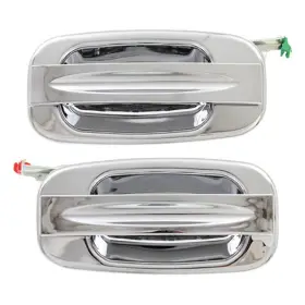Plx-m0-usa-repg491308-cl360a1 Karparts360 For Chevy Suburban 1500 2000-2006 Exterior Door Handle Driver And Passenger Side