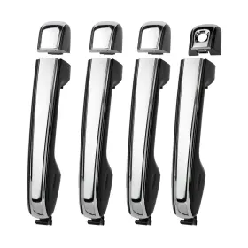 Kasturrboo 331670510867 Exterior Door Handle Set For 4runner Gx460 Chrome 4-pack Front And Rear Handles
