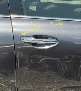 129-52443r Kia Passenger Front Door Handle Exterior Assembly Chrome Fits 16-20 Sorento 769132