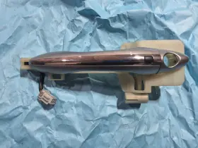 Kia 177962 Front Left Exterior Door Handle 2012-2015 Optima - Chrome And Silver Oem