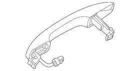 82651-k0210 Kia Genuine Handle Outside