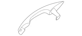 82651-p2700 Kia Genuine Handle Outside