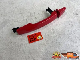 83661-b2010 Kia 2014-2019 Soul Rear Right Passenger Side Exterior Door Handle Red Oem 14-19