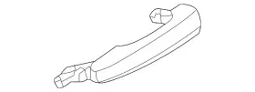Lr112391 Land-rover Genuine Handle Outside