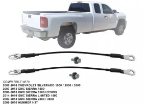 S-wmlx-sld-07-16 Liangren For 07-16 Silverado Sierra Tailgate Cable And Hardware Pair 25838260 25838261