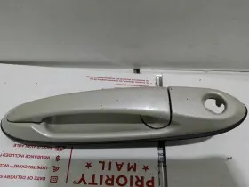 2w43-5422401-aaw Lincoln Ls 2003 - 2006 Front Left Exterior Door Handle Pearl White Paint 4g Oem