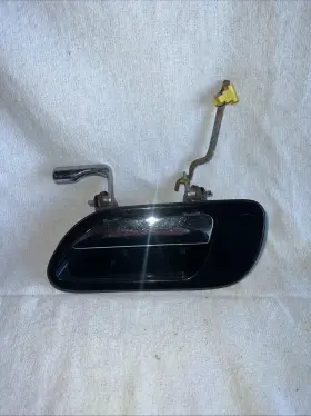 E90b-54266a81-ac Lincoln 99-02 Black Continental Lh Driver Rear Door Handle