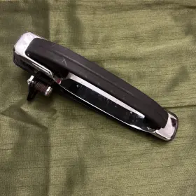 Vb-5426601 Lincoln Lh-f/vb-5426601 L/r Left Rear Exterior Door Handle Chrome/black 1990-94 Town Car