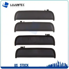 Ljt802288s01 Lujuntec 4x Front Rear Left Right For 95-99 Tercel Black Exterior Outer Door Handles