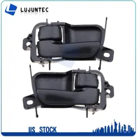 Ljt802509s01 Lujuntec Set Of 2 Interior Left Right Side For 95-99 Toyota Avalon Black Door Handles