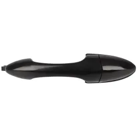 12771382 Luxfineparts Black Door Handle With Keyhole Left/rear Right Smooth For 2000-2007 Ford Focus