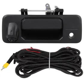 12779750 Luxfineparts Tailgate Handle Rear View Reversing Backup Camera For 2014-2018 Toyota Tundra