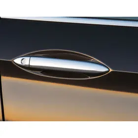 Luxfx3228 Luxury Fx Chrome Handle Covers 8p Kit Fits 2016-22 Honda Pilot 4dr With Pass Key/w/o Smart