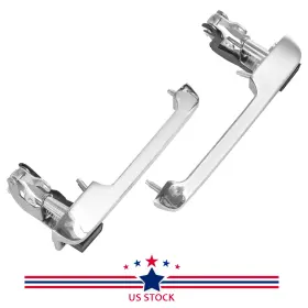 Makeworldgreatagain2020 F7tz-1522404-a Front Pair Outer Door Handle For 1980-1997 Ford Pickup 1980-1996 Bronco