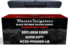 Mh-fsd17b-tck-m Master Tailgaters Tailgate Handle Black Metal For Ford Super Duty 17-24 Mh-fsd17b-tck-m Master Tailgaters Tailgate Handle Black Metal For Ford Super Duty 17-24