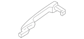 Mazda Bcjh-73-410g-13 Genuine Exterior Door Handle