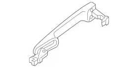 Bjs8-59-41x-e4 Mazda Genuine Handle Outside