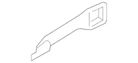 G22c-59-410p-08 Mazda Genuine Handle Outside