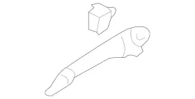 Mazda Gn5a-58-410c-01 Genuine Handle Outside