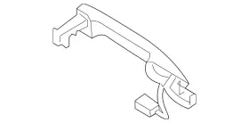 Kbb3-58-410b-6d Mazda Genuine Lever R Outer Handle