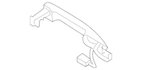 Tk49-59-41xc-64 Mazda Genuine Handle Outside