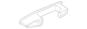 099-760-39-05-7992 Mercedes-benz Genuine Handle Outside