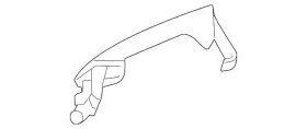 099-760-56-01-9799 Mercedes-benz Genuine Door Handle