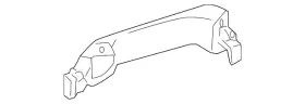 164-760-04-70-64-9999 Mercedes-benz Genuine Door Handle