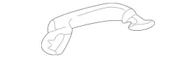 211-760-15-70-9197 Mercedes-benz Genuine Handle