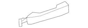 447-760-00-59-9b27 Mercedes-benz Genuine Handle Outside 447-760-00-59-9b27 Mercedes-benz Genuine Handle Outside