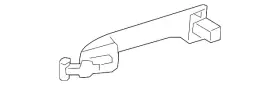 9107603900649b27 Mercedes-benz Genuine Handle Outside