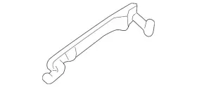 Mitsubishi 5716a014yf Genuine Handle Outside
