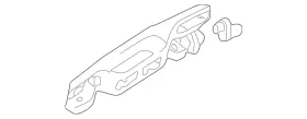 Mr642014 Mitsubishi Genuine Handle Outside