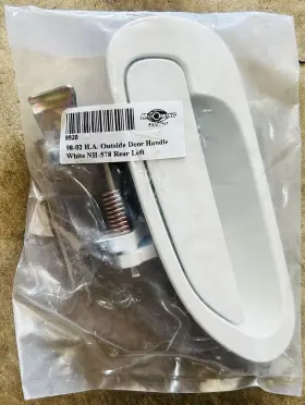 Nh-578 Motorking B520 98-02 Honda Accord White Rear Left Driver Outside Door Handle Brand New