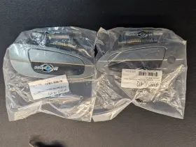 Seau-auds269 Motorking For 02-06 Nissan Altima Outside Door Handle Front Pair Set 2pcs Ky1 Silver