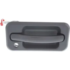 129-00440ar New-apf Passenger Door Handle Exterior Front Black Fits 03-06 Hummer H2 519275