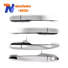 Nicechoice-2022 15936038 4pc Chrome Outer Door Handle Set For 2006 2007 2009 2010 2013 Chevrolet Impala