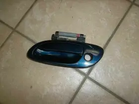 129-51754l Nissan Front Door Handle Driver Maxima 02 03 01 00 2001 2000 2003 2002