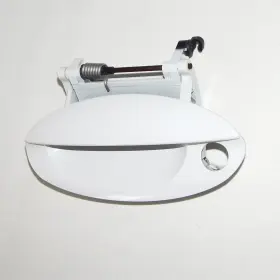 1x43-22401-afw Oem Genuine Jaguar Factory Original 2002-2008 X-type Front Driver Side Door Handle Left Exterior White Onyx