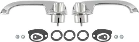 Oer Authorized Tf400414a 1956-57 Chevy Bel Air 150 210 Outer Door Handle Set 4 Hardtop Front Or