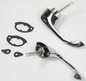 Cm2083 Oer 1960 Impala Bel Air Biscayne Outer Front Door Handle Set 4 Models