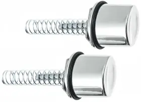 R5252 Oer 1962-65 Chevy Ii Nova Outer Door Handle Button Set Pair