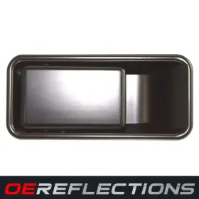 Cr3831sfr Oereflections Front Rh Exterior Door Handle For 1997-2006 Jeep Wrangler Tj Black Smooth