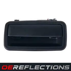 Gm3543pa-rl Oereflections New Lh Outside Rear Door Handle Black For 94-04 S10 Sonoma 98-04 Blazer Jimmy