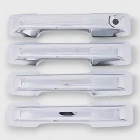 Omac 810101550683 Fits 2022-2025 Ford Maverick Door Handle Cover Chrome 4pcs Abs Plastic