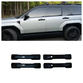 Ni-24santafe-dh-gb Online Parts For 2024-2026 Hyundai Santa Fe Glossy Black Absnew Door Handle Covers Trim