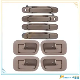 Wh803717e01 Orrigey For 98-03 Toyota Sienna Beige 4x Interior Exterior Front Rear Door Handles