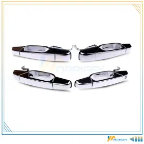 Who81719801e Orrigey Exterior Door Handles Left Right 4x For 07-14 Cadillac Gmc Yukon Sierra Chrome