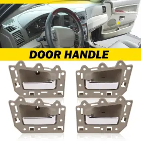 82163 Oxilam Beige Interior Inside Door Handle For Jeep Grand Cherokee 2005-2010 Front And Rear
