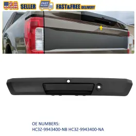 Mbs-wm-f250-17-20b Oxilam Textured Black Tailgate Handle For 17-20 Ford F-250-550 Super Duty And Camera Hole Mbs-wm-f250-17-20b Oxilam Textured Black Tailgate Handle For 17-20 Ford F-250-550 Super Duty And Camera Hole